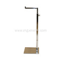 Poster Display Stand Silver Stainless Steel Adjustable Handbag Display Stand Rack Factory